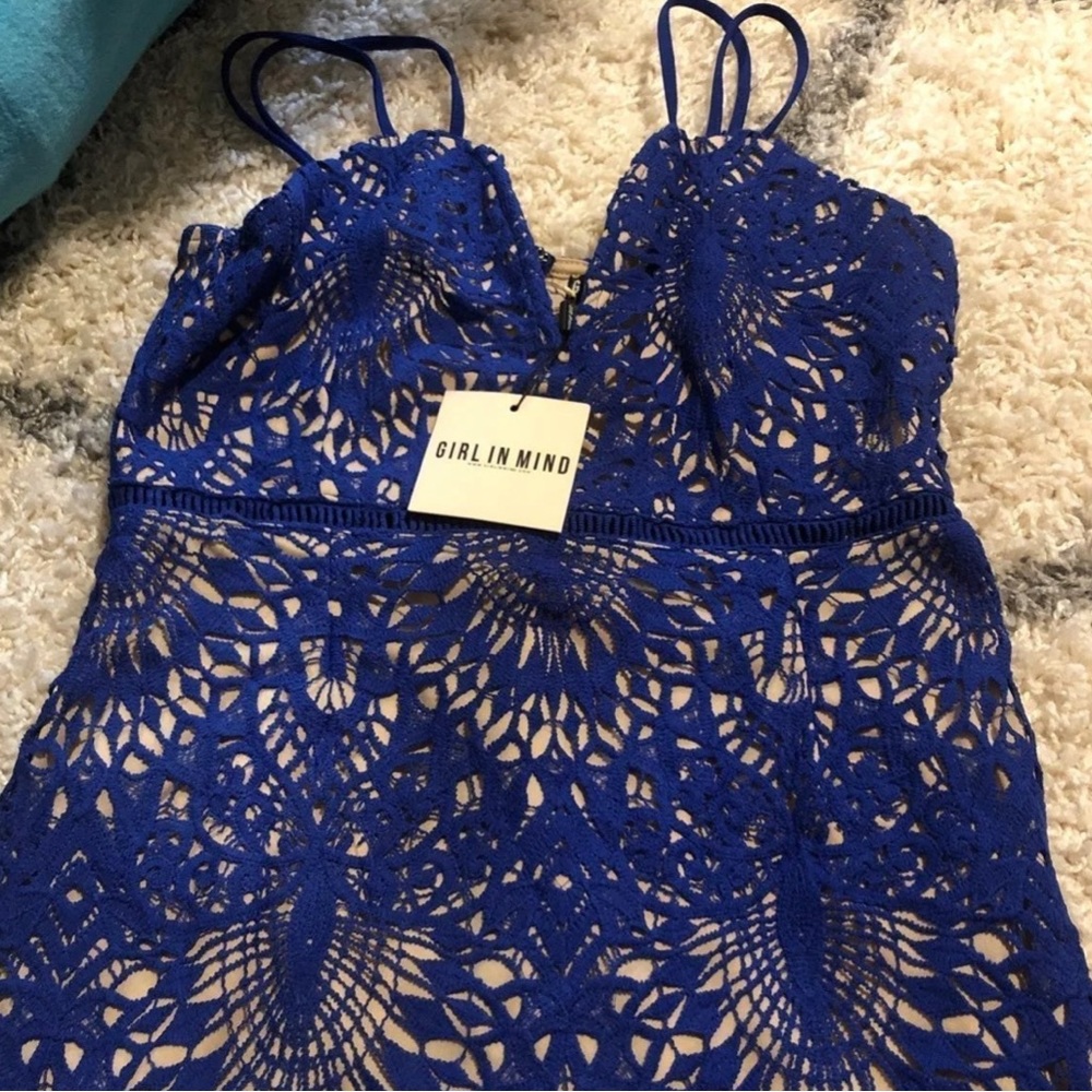 Cobalt blue (NWT) dress over the knee